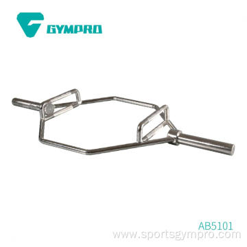 professional training OL shrug bar with raised handles